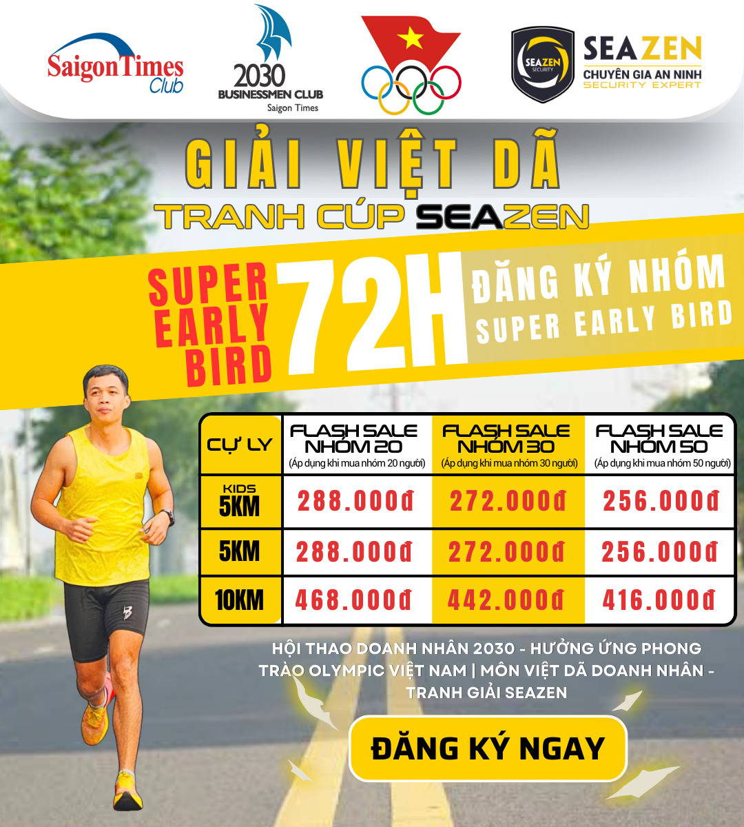 SEB 72h Nhóm SeaZen Run 2026